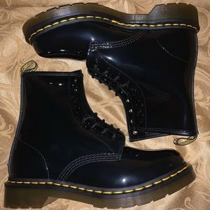 Dr Martens 1460 Black Patent 8-Eye Boots NWT / NIB